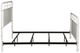 Liberty Furniture Vintage Antique White King Metal Rod Bed-2