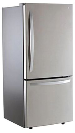 LG 22.1 Cu. Ft. Fingerprint Resistant Stainless Steel Bottom Freezer Refrigerator