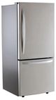 LG 22.1 Cu. Ft. Fingerprint Resistant Stainless Steel Bottom Freezer Refrigerator-0