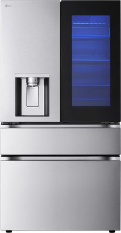 LG 36 in. 28.6 Cu. Ft. PrintProof™ MyColor™ Stainless Steel French Door Refrigerator