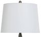 StyleCraft Clear Black Nickle Table Lamp -2