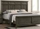 Furniture of America® Houston Gray Queen Panel Bed-0