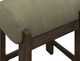 International Furniture Direct Balam Green/Stained Dark Accent Stool-2