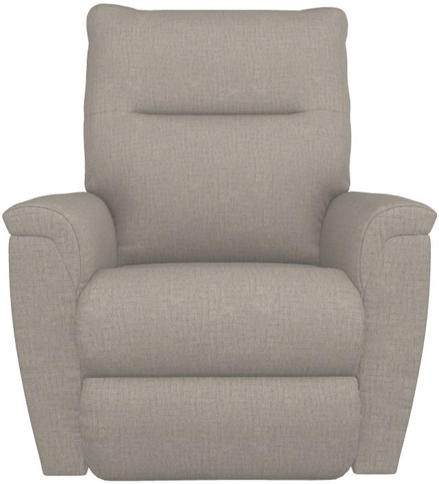 La-Z-Boy® Norton Pebble Power Rocking Recliner with Headrest-1