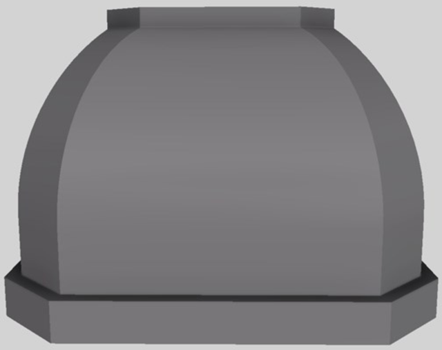 Vent-A-Hood® Designer Series 42" Gunsmoke Wall Mounted Range Hood-0