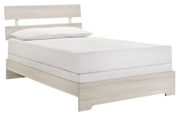 Crown Mark Atticus White Twin Panel Bed-0