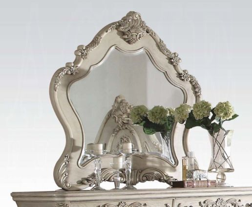 ACME Furniture Ragenardus Antique White Mirror-4