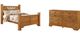 Signature Design by Ashley® Bittersweet 2-Piece Light Brown Queen Poster Bed Set-0