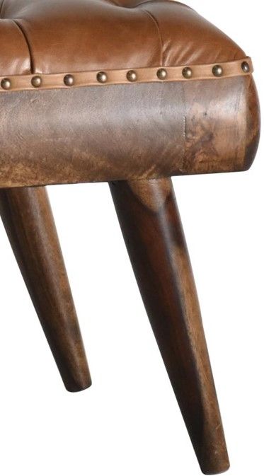 Jaipur Furniture Chaney Brown Ottoman-1