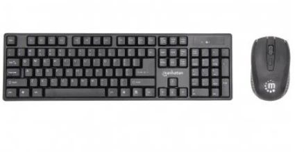 Manhattan Wireless Keyboard & Optical Mouse Set-0