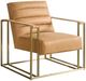Universal Explore Home™ Jensen Antique Brass/Winchester Sandstone Accent Chair-0