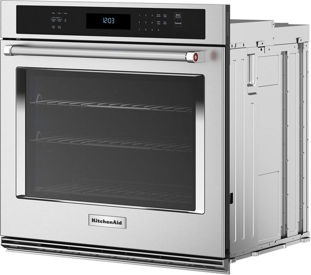 KitchenAid® 27" Stainless Steel Single Electric Wall Oven-3