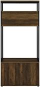 Coaster® Quincy Black/Dark Pine Hall Tree-2
