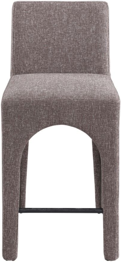 Meridian Furniture Gramercy Brown Counter Stool-1
