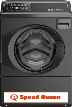 Speed Queen® FF7 3.5 Cu. Ft. Matte Black Front Load Washer