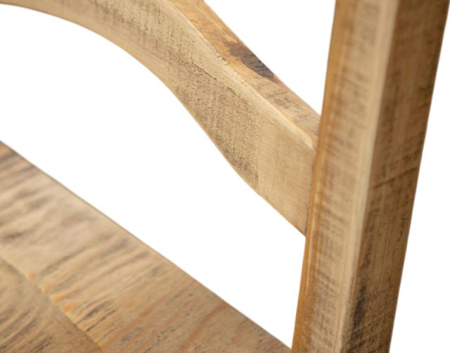 International Furniture Direct Marquez Brown Dining Side Chair-3