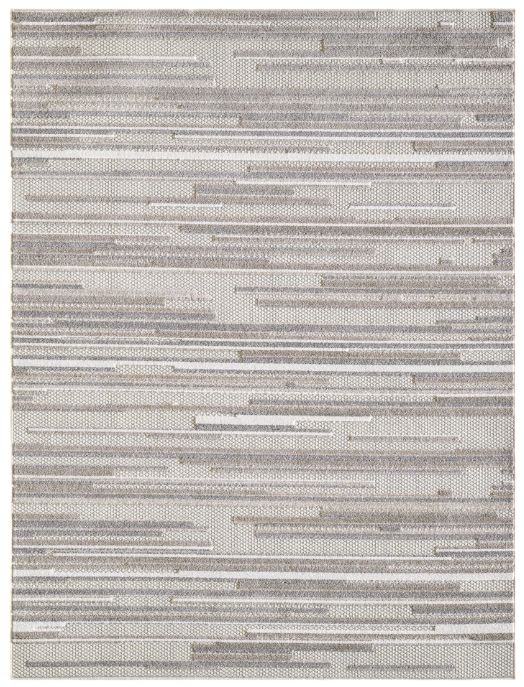 KAS Rugs Calla Gray Denni 5'x7' Area Rug-0