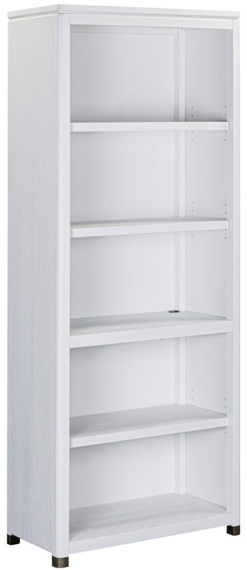 aspenhome® Norah Simply White Open Bookcase-0