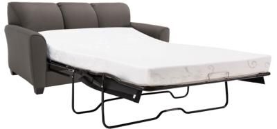 Decor-Rest® Furniture LTD 2404 Force Charcoal Double Sofa Bed-1