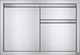 Napoleon Stainless Steel Single Door & Standard Drawer-0