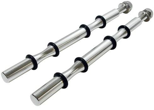 Vinotemp® Epicureanist 2 Bottle Stainless Steel Wine Peg -1