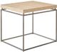 Universal Explore Home™ Modern Farmhouse Rustic Oak End Table with Pepper Base-0