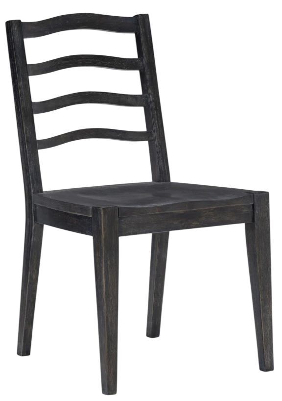 Legacy Classic Halifax Flax/Java Ladder Back Dining Side Chair-0