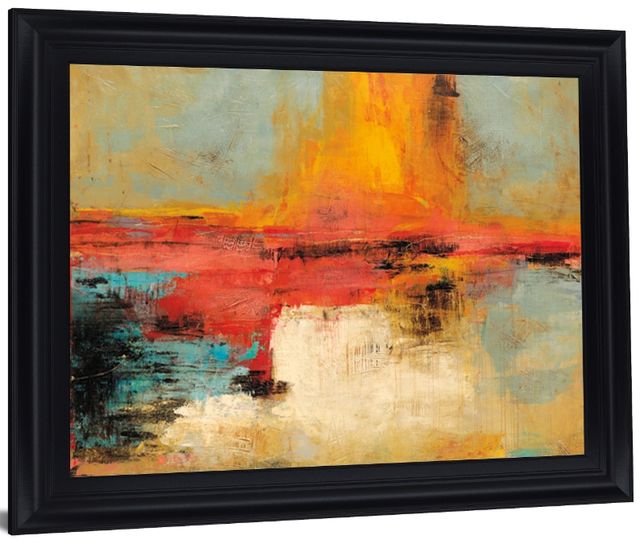 Classy Living Solar Ember Wall Art-2