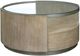 Riverside Furniture Sophie Glass Top Coffee Table with Natural Base-2