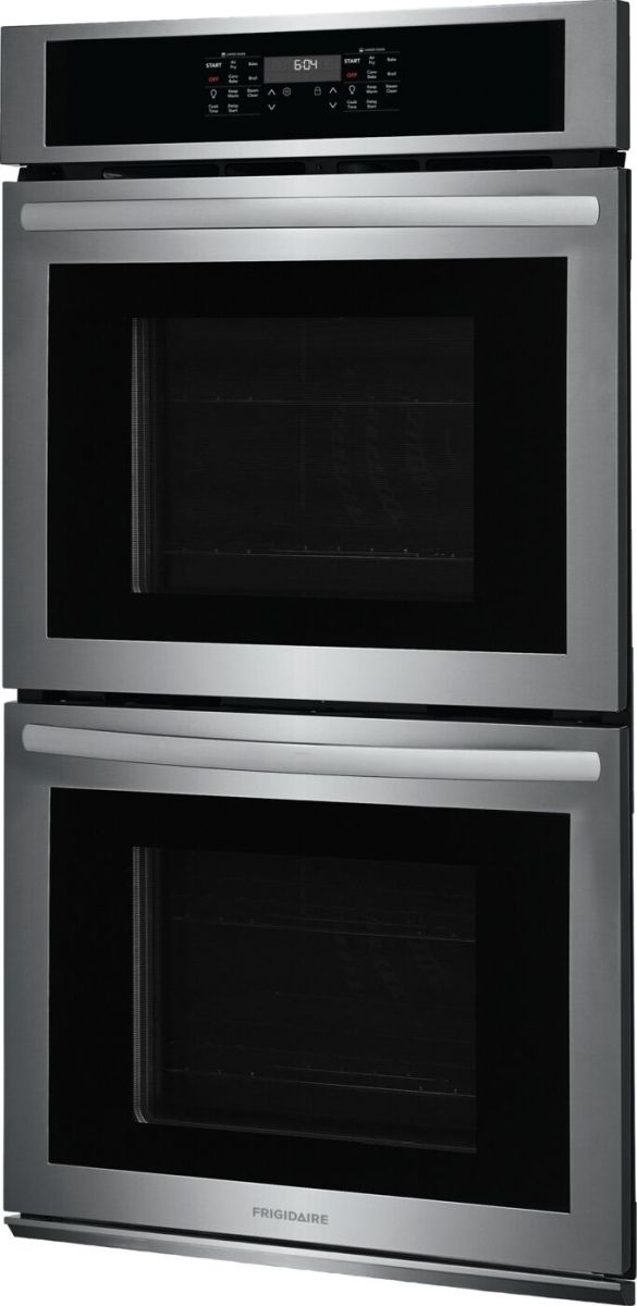 Frigidaire® 27” Stainless Steel Electric Double Wall Oven with Air Fry-1