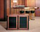 Salamander Designs® Synergy Model 323 AV Cabinet-Dark Cherry/Black-1