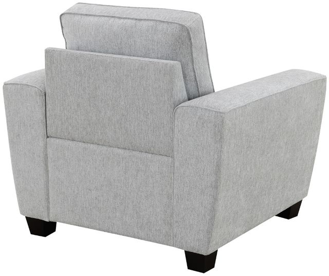 Intercon Ashbury TUP Soft Gray Chenille Ashbury Chair-4