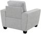Intercon Ashbury TUP Soft Gray Chenille Ashbury Chair-4