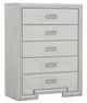 Furniture of America® Basilone Rustic White Chest-0
