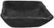 A & B Home Black Rectangle Genuine Teak Wood Tray-2