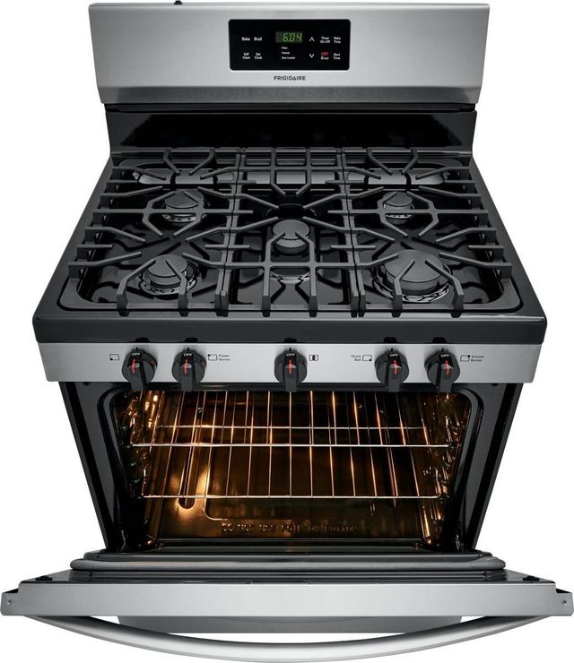 Frigidaire® 30" Stainless Steel Freestanding Gas Range-5