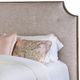 Century® Customizable Details Case Burbank California King Wood Trim Upholstered Panel Bed-2