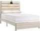 Crown Mark Carter White Full Panel Bed-0