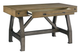 Olliix by INK+IVY Lancaster Oak/Silver Desk-1