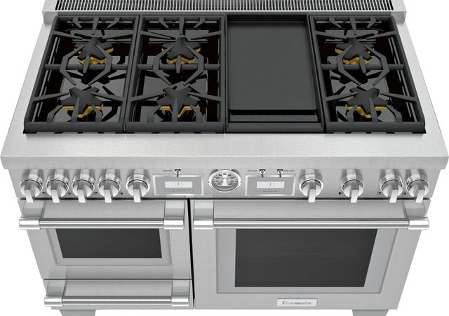 Thermador® Pro Grand® 48" Stainless Steel Pro Style Dual Fuel Range-3