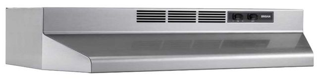 Broan® 41000 Series 30" Fingerprint Resistant Stainless Steel Under Cabinet Range Hood-0