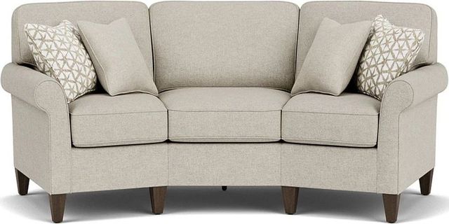 Flexsteel® Westside Silver Driftwood Conversation Sofa-1