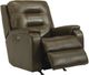 Flexsteel® Customizable Arlo Leather Power Recliner with Power Headrest and Lumbar-2