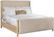 Hooker® Furniture Retreat Dune/Neo Cream Queen Upholstered Panel Bed-0