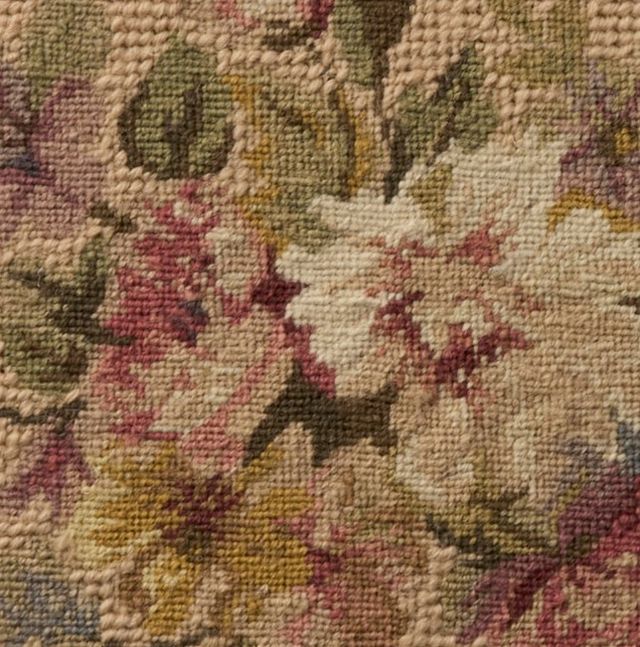 Nourison Home™ Mina Victory Vintage Pillow Beige Floral 19"x19" Throw Pillow-2