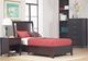 Modus Furniture Nevis Espresso Full Low Profile Storage Bed-1