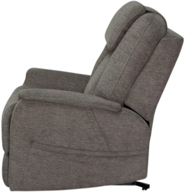 Flexsteel® Zecliner® Model 3+ Petite Dark Umber Power Sleep Chair with Power Headrest, Lumbar, Heat and Massage-4