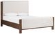 Four Hands Willem Omari Natural/Saddle Tan Queen Panel Bed-0