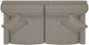 La-Z-Boy® Kennedy Granite Premier Supreme Comfort™ Full Sleep Sofa-2
