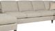 Smith Brothers Customizable 261 3-Piece Sectional with Chaise-2